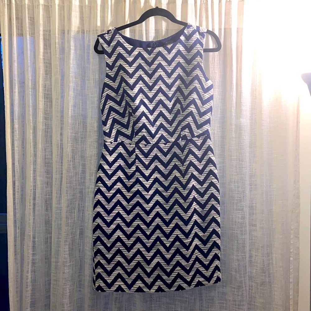 The Limited | A-Line Chevron Dress | Size 6